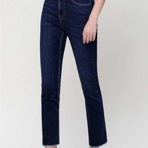 NWT, High Rise Straight cut “Leona” Jeans by Vervet, size 9/29